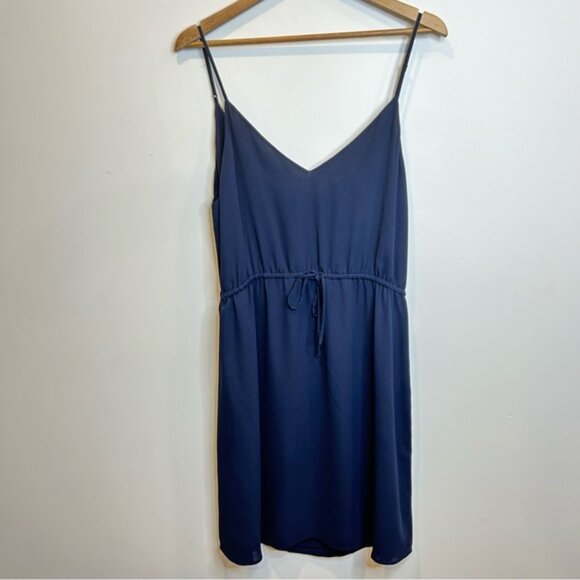 Aritzia Babaton Casimir Dress Navy Blue - Picture 4 of 8
